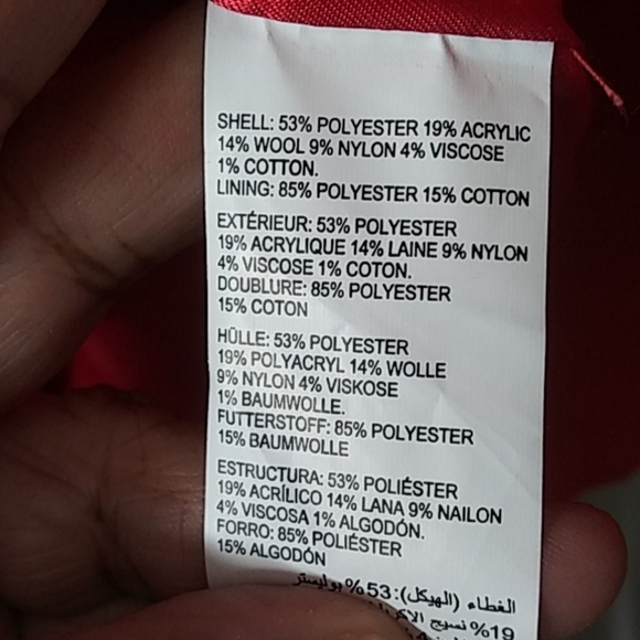 Wool blend knee length coat - Picture 8 of 11